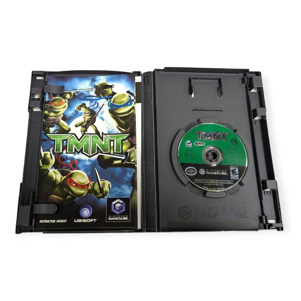TMNT‎ Teenage Mutant Ninja Turtles Nintendo GameCube CIB 2007 Ubisoft